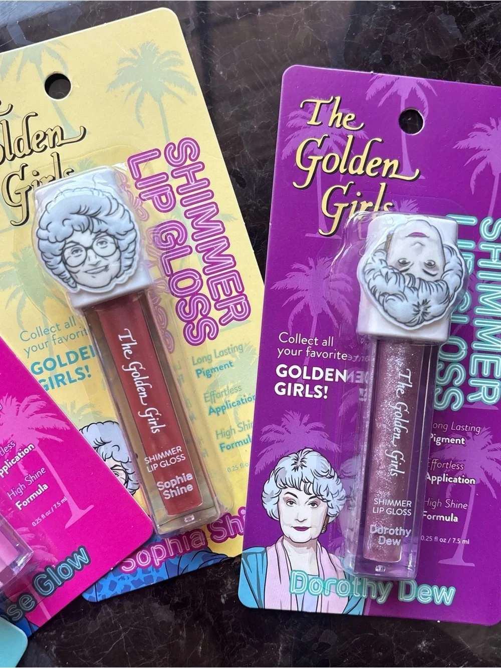 Golden Girls Lip Gloss - Set of 4